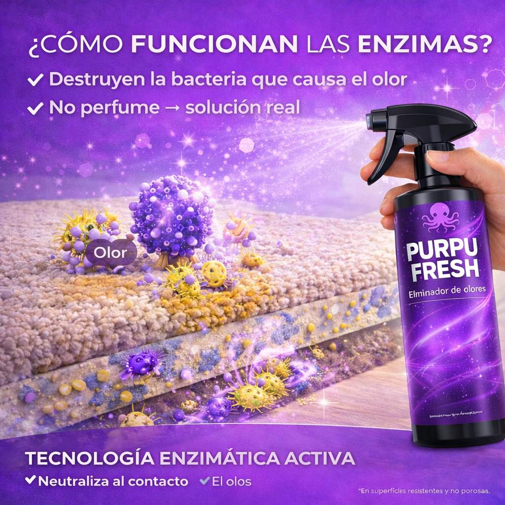 Purpu Fresh - Eliminador de olores