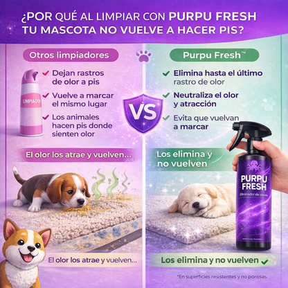 Purpu Fresh - Eliminador de olores