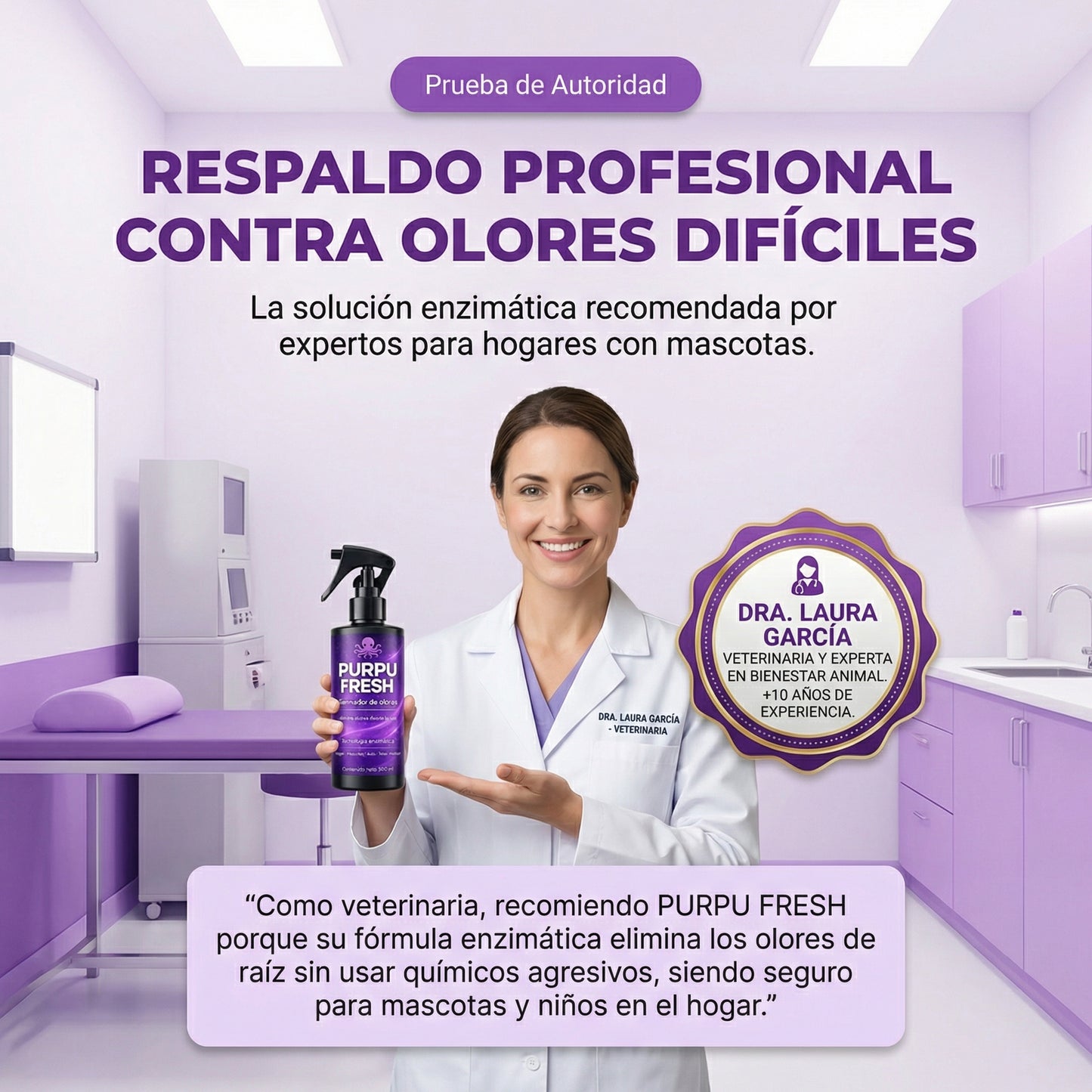 Purpu Fresh - Eliminador de olores